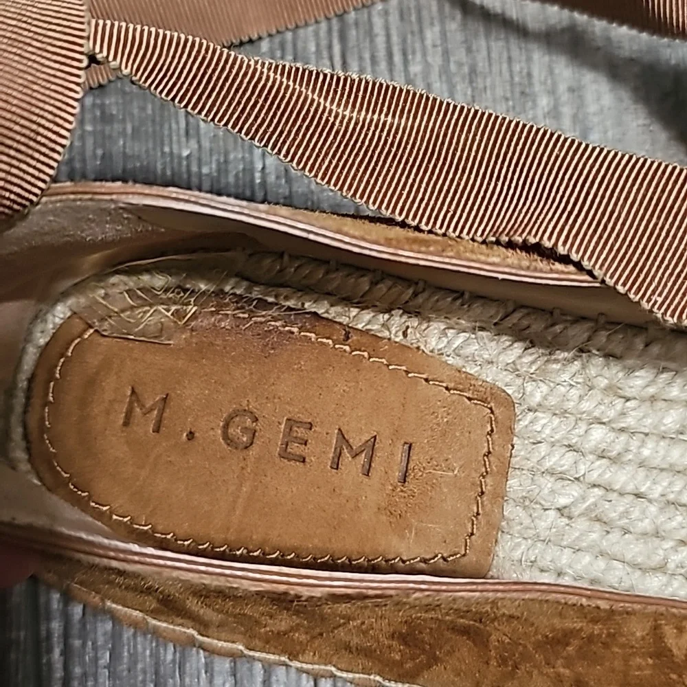 M.Gemi Suede Espadrilles